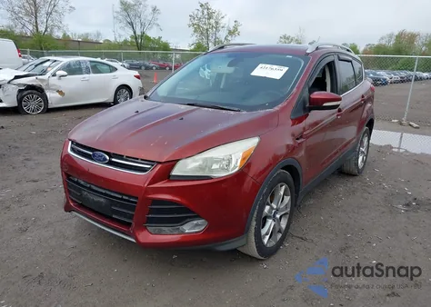 2014 Ford Escape Titanium из США, поврежденный, VIN 1FMCU9J98EUA75107